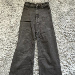 HIGH-WAISTED ZW MARINE STRAIGHT JEANS